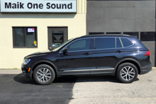 2018 Volkswagen Tiguan with professional window tint in North Bay